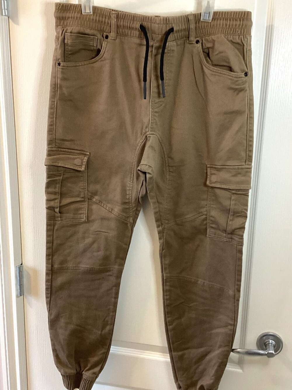 Zoo York Men's Brown Cargo Jogger Hiking Walking Pants Size L
